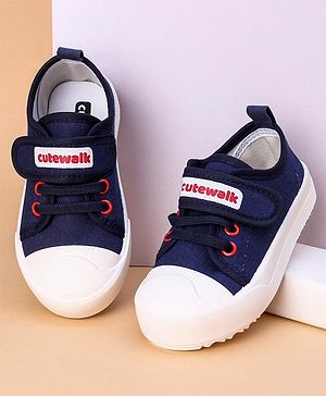 Cute Walk by Babyhug Casual Shoes - Navy Blue