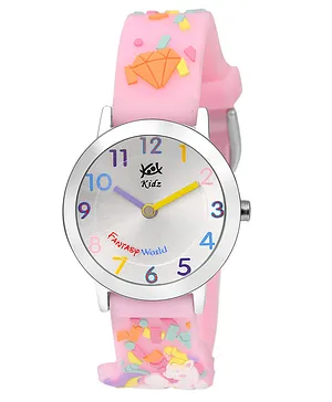 Kool Kidz KK 302 UPK Analogue Watch - Light Pink