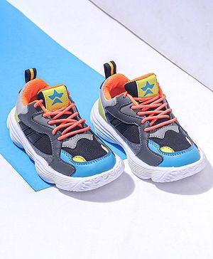 Cute Walk by Babyhug Sports Shoes - Orange