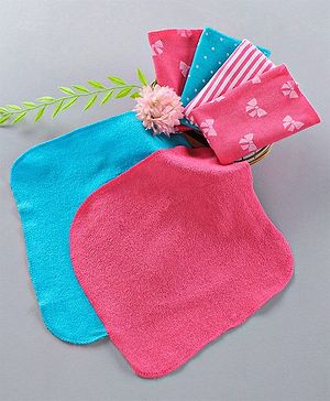 Babyhug Wash cloth Pack of 6 - Multicolor