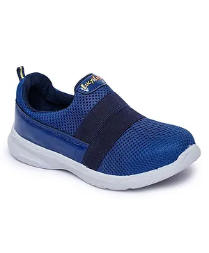 Lucy & Luke By Liberty Kids Comfortable Casual Non Lace Shoe - Blue