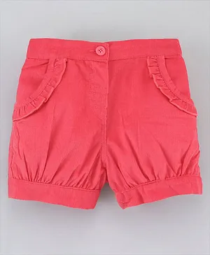 Wonderchild Solid Colour Hot Shorts - Pink
