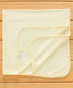 OHMS Interlock Cotton Knit Bath Towel - Cream