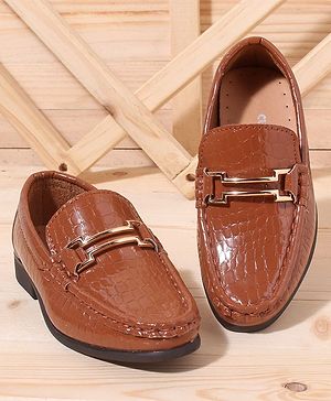 Cute Walk by Babyhug Party Wear Shoes - Brown