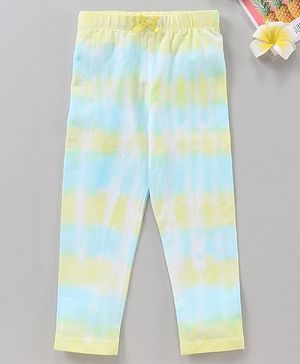 Babyhug Full Length Leggings Multi Print - Blue