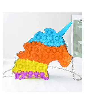 Party Propz Unicorn Pop It Toy Bag - Multicolour 