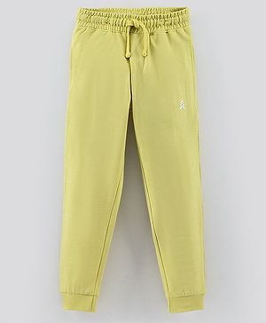 Pine Kids Full Length Solid Colour Lounge Pant - Lime
