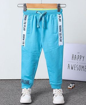 Babyhug Full Length Lounge Pant - Blue