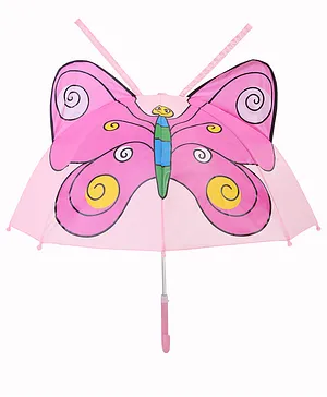 Babyhug Umbrella Butterfly - Pink