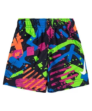 Nike Dri Fit Printed Shorts - Multi Colour
