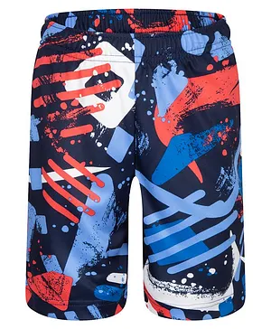 Nike Dri Fit Printed Shorts - Navy Blue