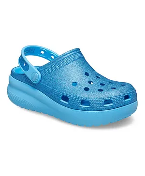 Crocs Classic Glitter Clogs - Blue