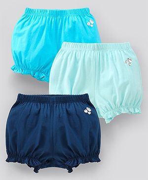 Pine Kids Panties Solid Pack of 3 (Color May Vary)