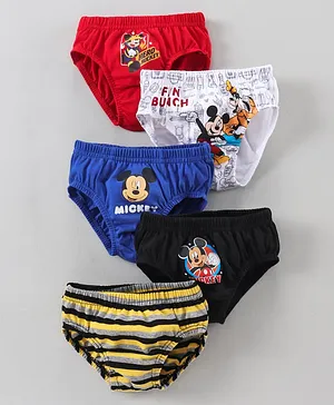 Briefs, Mickey Mouse, Multi Color - Inner Wear & Thermals Online