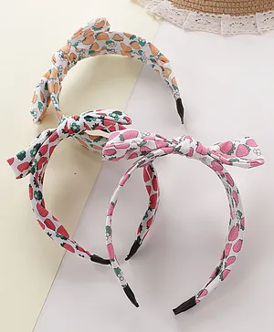 Pine Kids Hair Bands Pack of 3 - Multicolor 