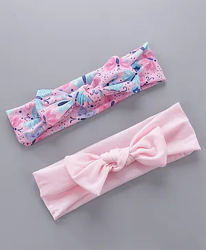 Babyhug Headbands Pack Of 2 - Pink 