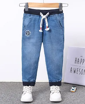 Babyhug Full Length Jeans - Blue