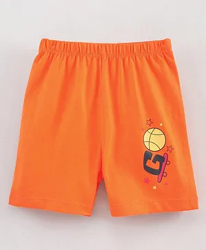 OHMS Knee Length Shorts - Orange
