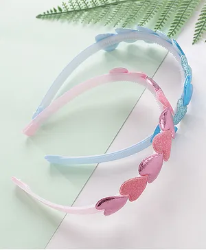 Babyhug Hair Bands Pack Of 2 - Blue & Pink 