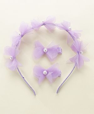Pine Kids Hair Bands - Purple