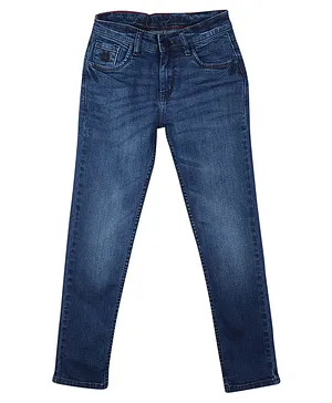 Monte Carlo Full Length Solid Jeans - Blue
