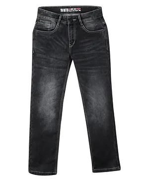 Monte Carlo Full Length Solid Jeans - Black