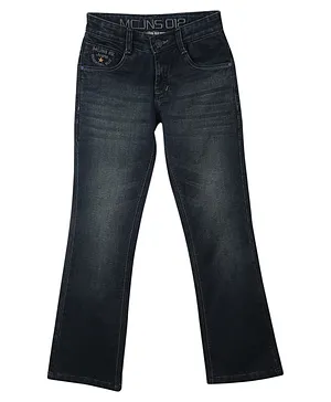 Monte Carlo Full Length Solid Jeans - Dark Blue