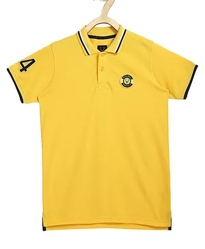 Allen Solly Juniors Half Sleeves T-Shirt - Yellow