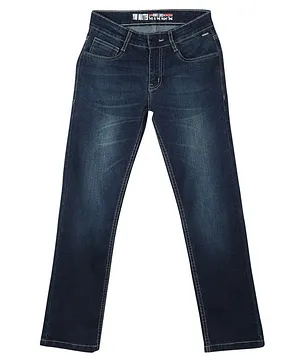 Monte Carlo Full Length Solid Jeans - Dark Blue