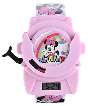 Babyhug Minnie Mouse Digital Watch - Purple 