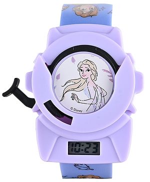Babyhug Disney Frozen Release Disc Watch - Blue Purple