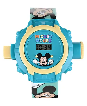 Babyhug Mickey Mouse Projector Digital Watch - Blue 
