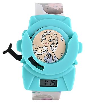 Babyhug Disney Frozen Release Disc Watch - Blue