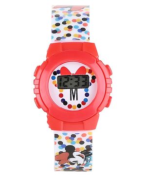 Babyhug Minne Mouse Digital Watch - Red Blue