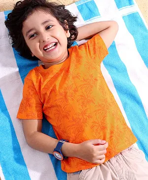 Babyhug Half Sleeves T Shirts Pack of 5 - Multicolour