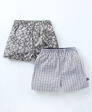 Pine Kids Assorted Boxers Pack Of 2 - Multicolor