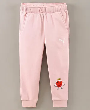 PUMA Full Length Sweat Pant Strawberry Print - Pink
