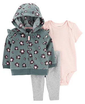 Carter's Baby 2-Piece Floral Bodysuit Pant Set