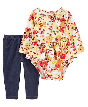 Carters 2-Piece Peplum Onesie...