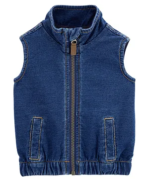 Baby denim sale vest