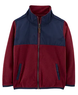 Carter's Zip-Up Warm Fleece Jacket - Red