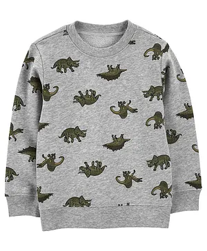 Carter's Dinosaur Pullover - Grey