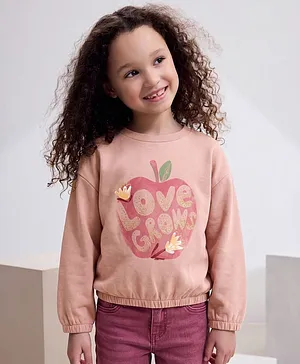 Carter's Love Grows French Terry Top - Pink