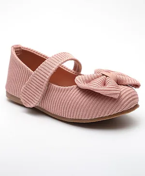 Mine Sole Bow Embellished Sandals - Pink