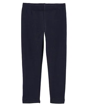 Carter's Faux Denim Cozy Leggings - Blue
