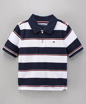 Tommy Hilfiger Half Sleeves T-Shirt Striped - Multicolor