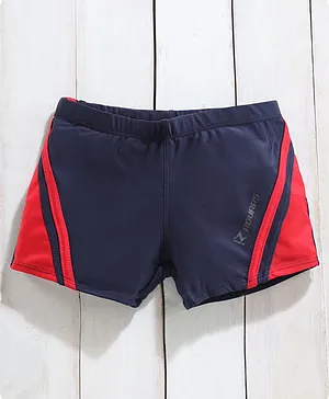 Rovars Swimming Trunks Solid- Navy Blue