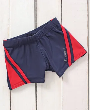 Rovars Swimming Trunks Solid- Blue