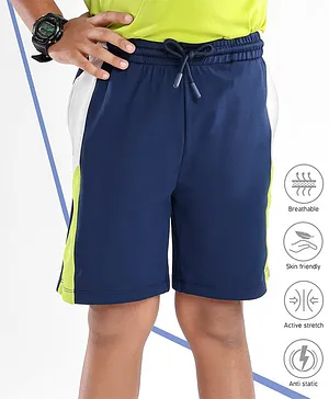 Pine Active Quick Dry Shorts Solid - Blue Green