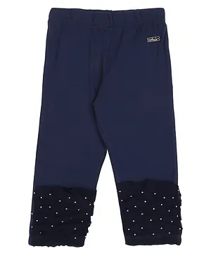 Actuel Knitted Capri Pants - Blue